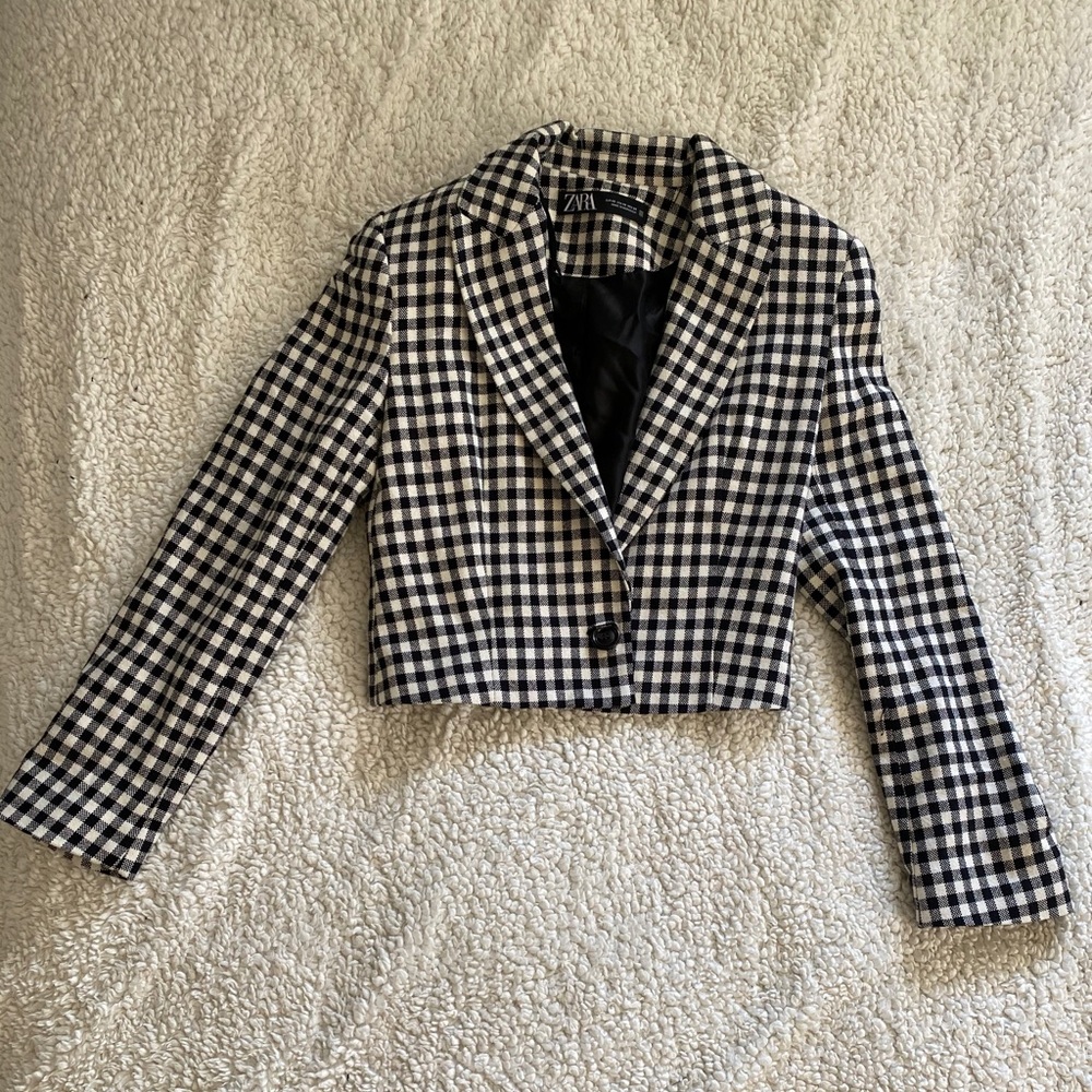 Cropped blazer